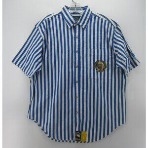 VINTAGE Cotler Shirt Medium Varsity Club Crest Button Down 90s NEW